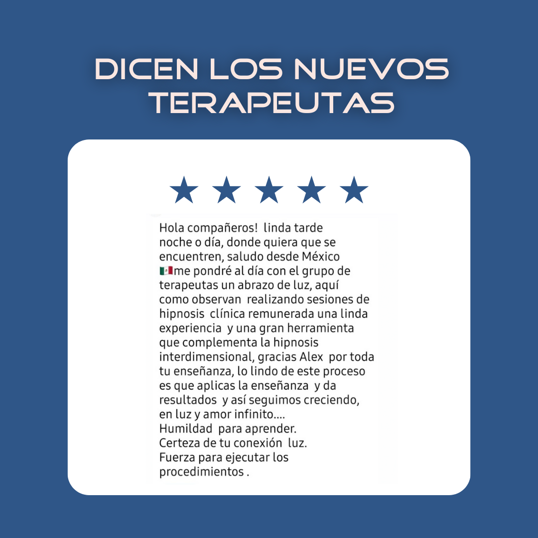 CURSO VIRTUAL DE HIPNOSIS CLINICA E INTERDIMENSIONAL - Imagen 7